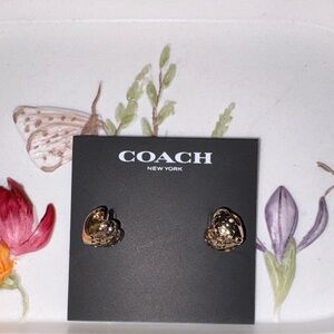 Coach Gold-Tone Women's Earrings